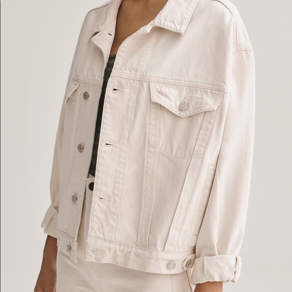 Agolde charli denim jacket paper Clearance